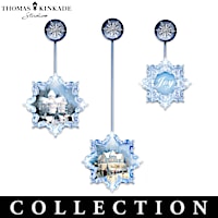 Thomas Kinkade Radiant Joy Of The Season Ornament Collection