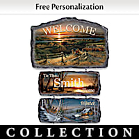 Seasons Of Splendor Personalized Welcome Sign Collection