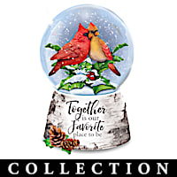 Love Birds Glitter Globe Collection