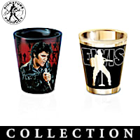 Elvis: Legend And Legacy Shot Glass Collection