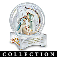 The Greatest Story Ever Told Glitter Globe Collection