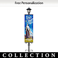 Light Of The World Personalized Welcome Banner Collection