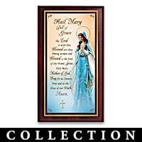 "Visions Of Mary" Inspirational Wall Plaque Collection