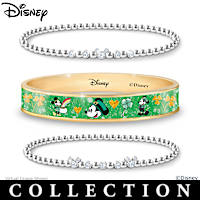 Disney Bangle Bracelets For Each Month Of The Year With Case