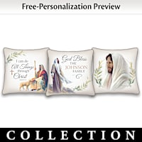 Comfort Of Jesus Personalized Pillow Collection