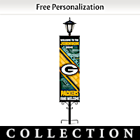 Green Bay Packers Personalized Welcome Banner Collection