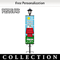 PEANUTS Personalized Welcome Banner Collection