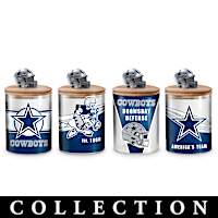Dallas Cowboys Glass Canister Collection
