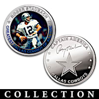 Roger Staubach Greatest Dallas Cowboy Ever Coin Collection