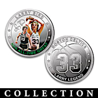 Larry Bird Celtics Legend Coin Collection