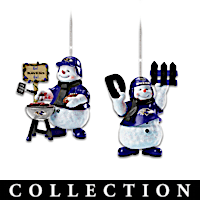 Baltimore Ravens Coolest Fans Ornament Collection