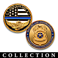 Support Law Enforcement Challenge Coin Collection