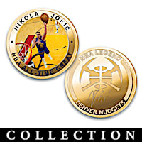 The Nikola Jokic NBA All-Time Great Coin Collection