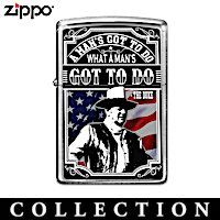 Words Of The Duke Zippo&reg; Lighter Collection