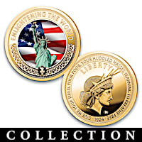 Statue Of Liberty 100th Anniversary Proof Coin Collection