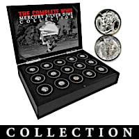 Complete WWII Mercury Silver Dime Coin Collection