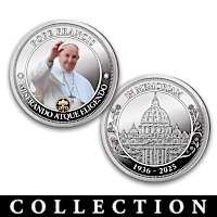 Pope Francis Memorial Proof Coin Collection
