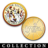 The Boston Celtics 2024 NBA Champions Coin Collection