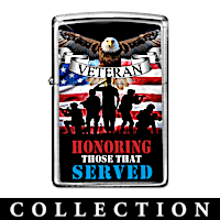 U.S. Veterans Zippo&reg; Lighter Collection