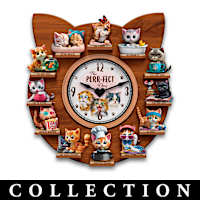 The Purr-fect Day Clock Collection