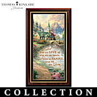 Thomas Kinkade Guided By Grace Wall Decor Collection