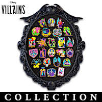 DISNEY VILLAINS Blacklight Pin Collection