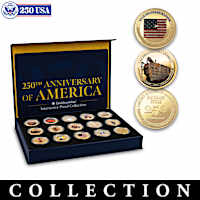 U.S.A.-Minted America 250th Anniversary Smithsonian Proofs