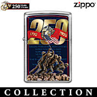 USMC 250th Anniversary Zippo&reg; Lighter Collection