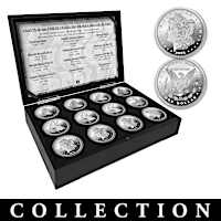 The Giants Of U.S. Silver Dollar Tribute Coin Collection