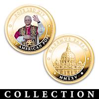 Pope Leo XIV Commemorative Proof Coins And Display Box