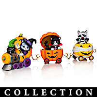 Happy Meow-loween Express Figurine Collection