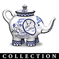 Tea-lightful Elephant Figurine Collection