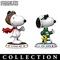 The Many Faces Of Snoopy Figurine Collection