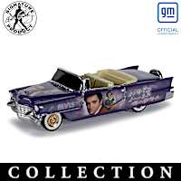Rollin' With Elvis Cadillac Sculpture Collection