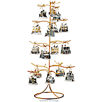 Gold Wire Ornament Tree