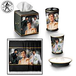 The Elvis Presley Bath Ensemble 5-Piece Accessories Set