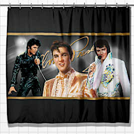 Elvis Presley Shower Curtain