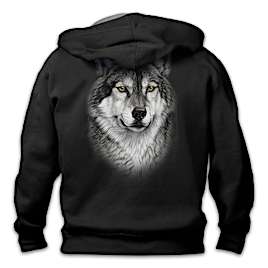 Lone Wolf Men's Hoodie Size XXL (50-52)