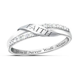 The Faith Diamond Ring Size 9