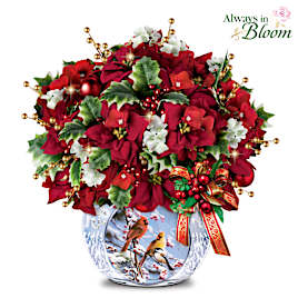 Bradley Jackson "Winter Retreat" Illuminated Centerpiece