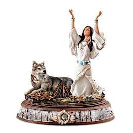 "Guiding Spirits" Sculptural Incense Burner With Incense