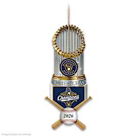 Brewers 2026 World Series Champions Christmas Ornament