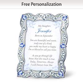 "Daughter, You Are A Treasure" Personalized Framed Poem