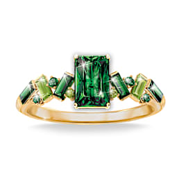 Majestic Rainforest Ring Size 11.5
