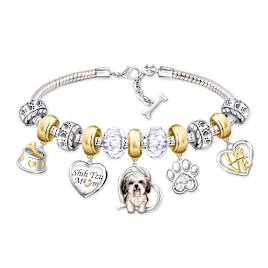 Shih Tzu Mom Bracelet