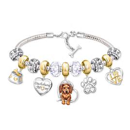 Dachshund Mom Bracelet
