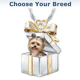 Gift Of Love 18K Gold-Plated Pendant Necklace Featuring A Sculpted