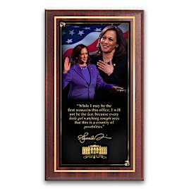 "Madam Vice President" Wall Decor With Her Quote