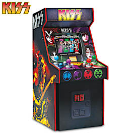 KISS Light-Up Musical Miniature Arcade Sculpture