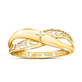 Pure Faith Diamond Ring Size 8.5